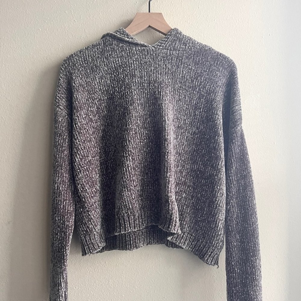 Velvet Hoodie / Size L (FITS MEDIUM)